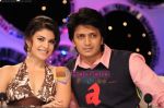 Jacquline fernandis and ritesh on Comedy Circus 3 on 20th Oct 2009.jpg